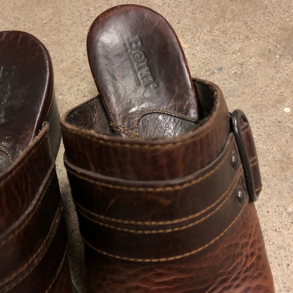 Born Leather Clogs - image 5